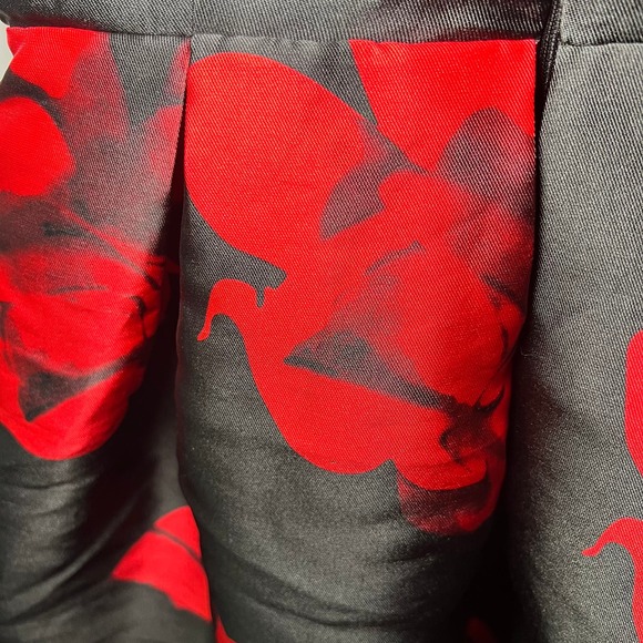 Women's French Kiss Flower Pedal Zip Up Dress Size S - Picture 5 of 5